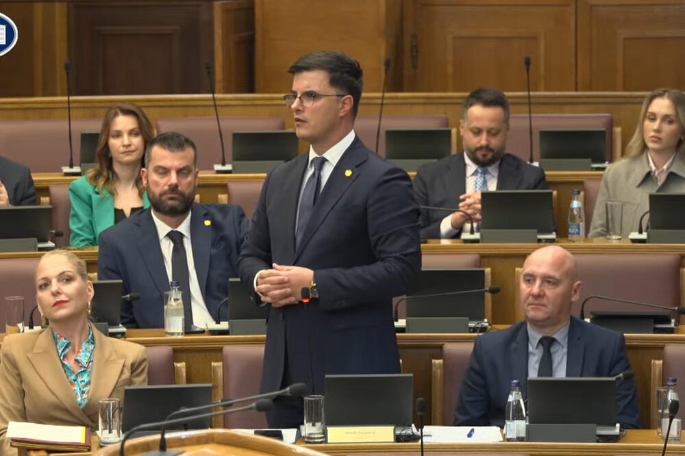 Šaranović, Foto: Screenshot/Skupština Crne Gore