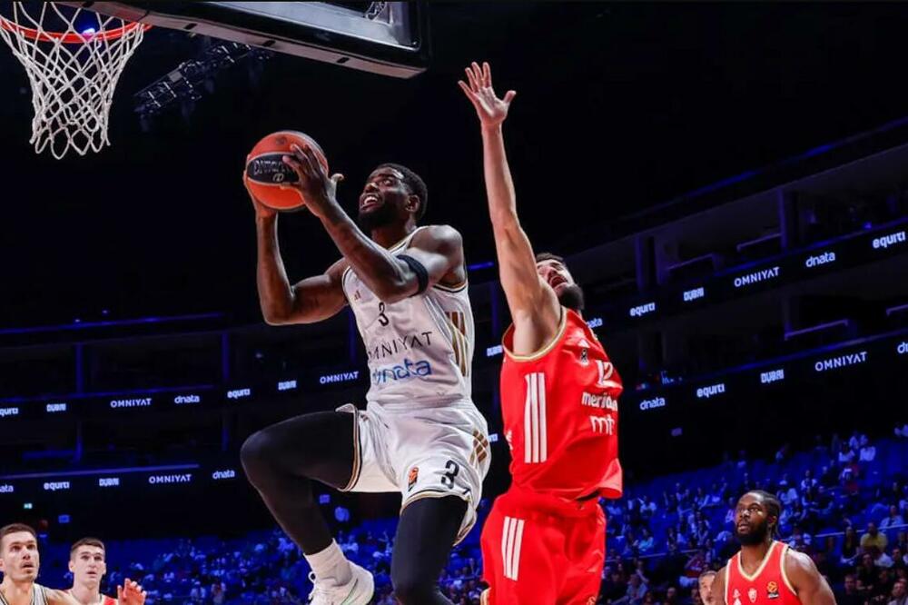 Dvejn Bejkon na večerašnjem meču, Foto: Euroleague.net