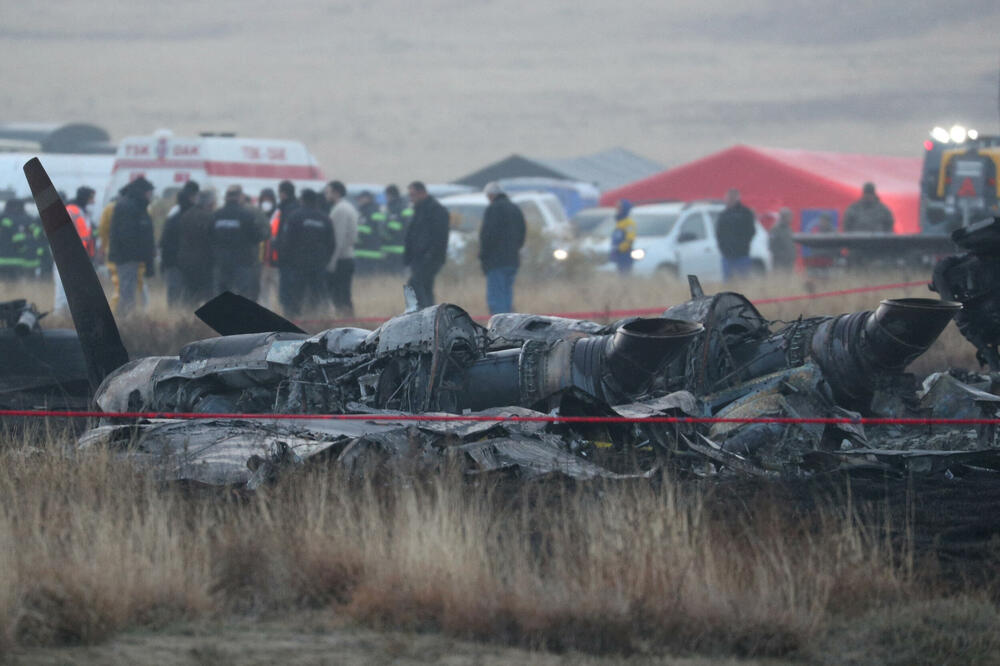 All 20 soldiers and crew members of a Turkish military cargo plane that crashed in Georgia died