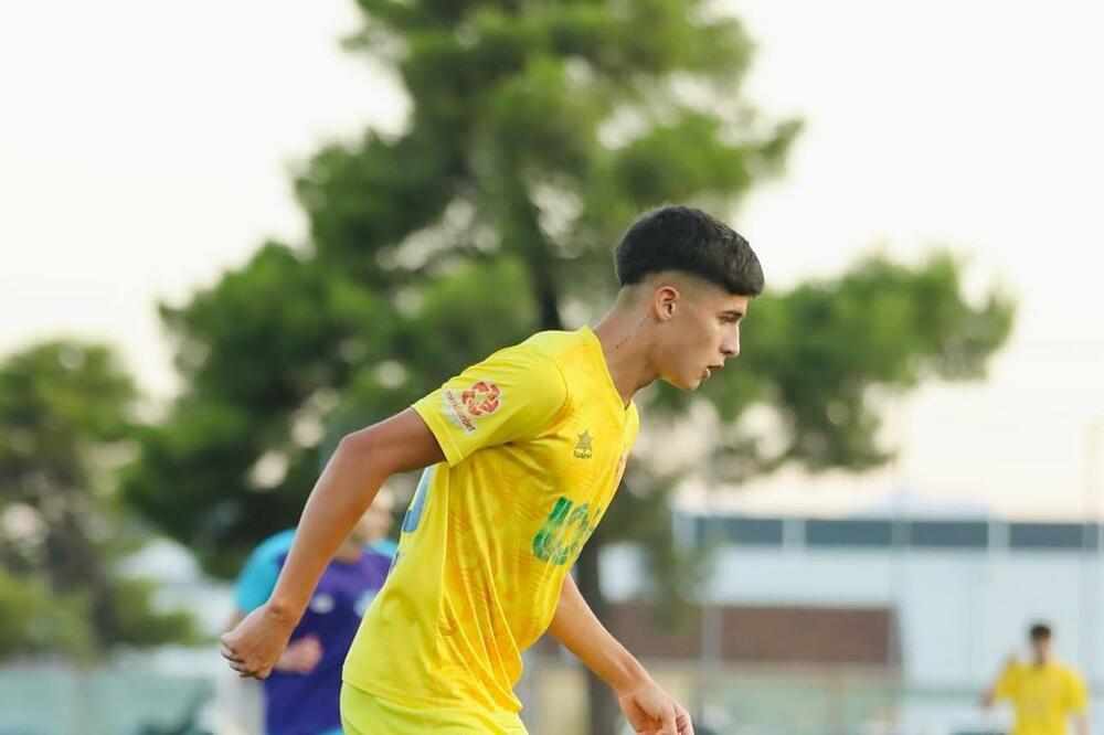 Jeremias Torente, Argentinac u omladincima Mladosti DG, Foto: OFK Mladost Lob.bet