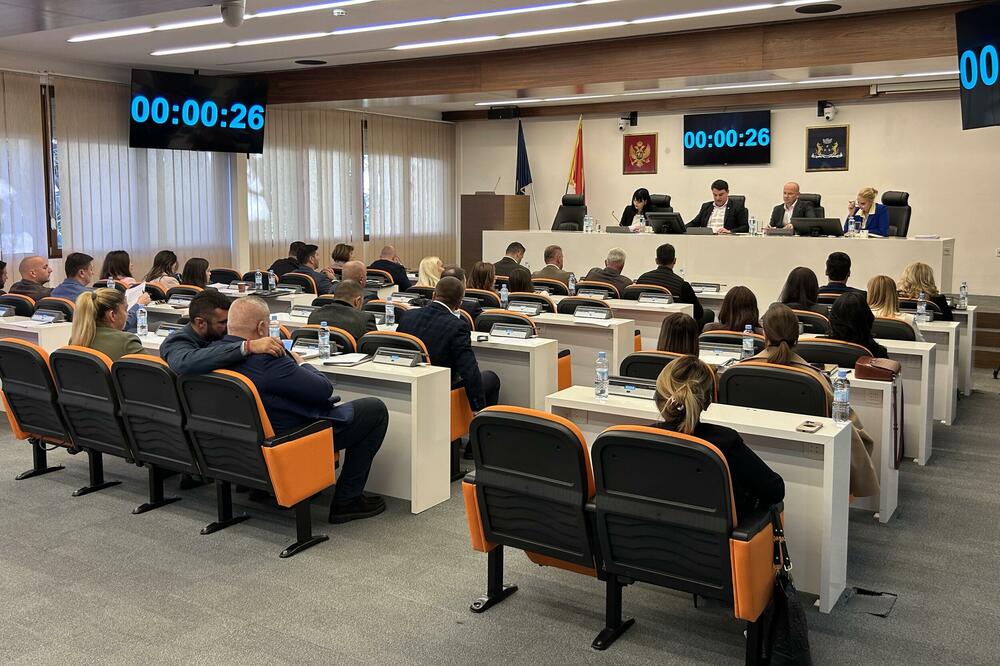 Sa sjednice, Foto: Vuk Lajović