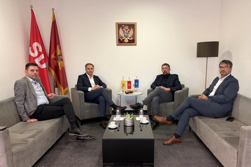 Vujović, Šehović, Kostreš i Belan, Foto: Evropski savez