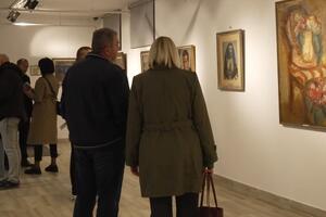 U Pljevljima otvorena izložba "Srpsko slikarstvo između dva...