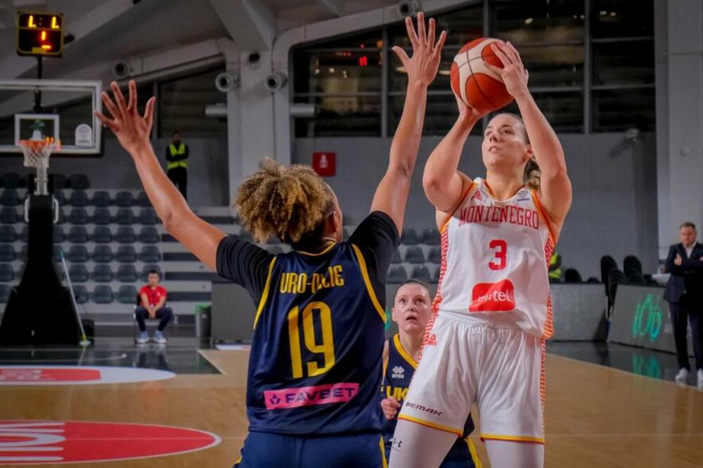 Bojana Kovačević je meč završila sa osam poena, Foto: fiba.basketball
