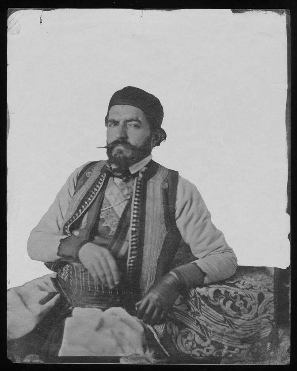 Portet Njegoša koji je naslikao Anastas Jovanović 1846.