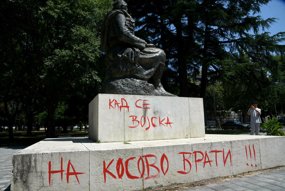 Spomenik u Podgorici 2023. 