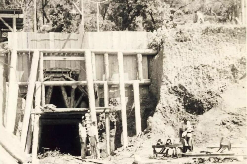 Probijanje &ldquo;Sozine&rdquo; bilo izuzetno zahtjevno: početni radovi, 1953. godina, Foto: Arhiva ŽICG