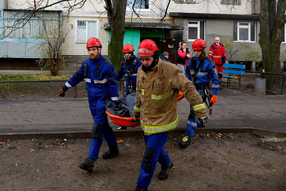 <p>Predsjednik Ukrajine je optužio Rusiju za "proračunati napad, osmišljen da nanese maksimalnu štetu civilnom stanovništvu i ošteti civilnu infrastrukturu"</p>