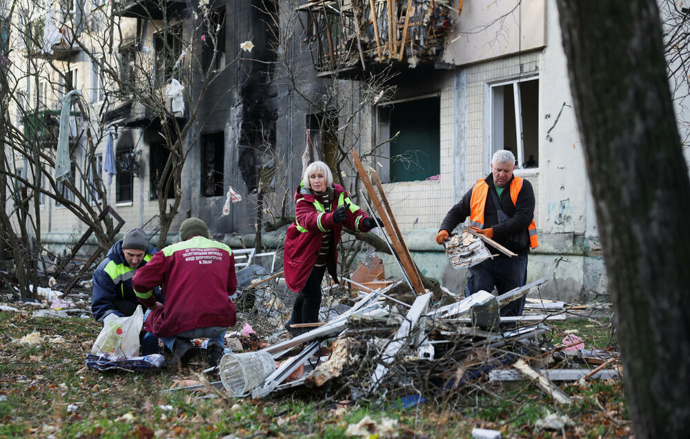 <p>Predsjednik Ukrajine je optužio Rusiju za "proračunati napad, osmišljen da nanese maksimalnu štetu civilnom stanovništvu i ošteti civilnu infrastrukturu"</p>