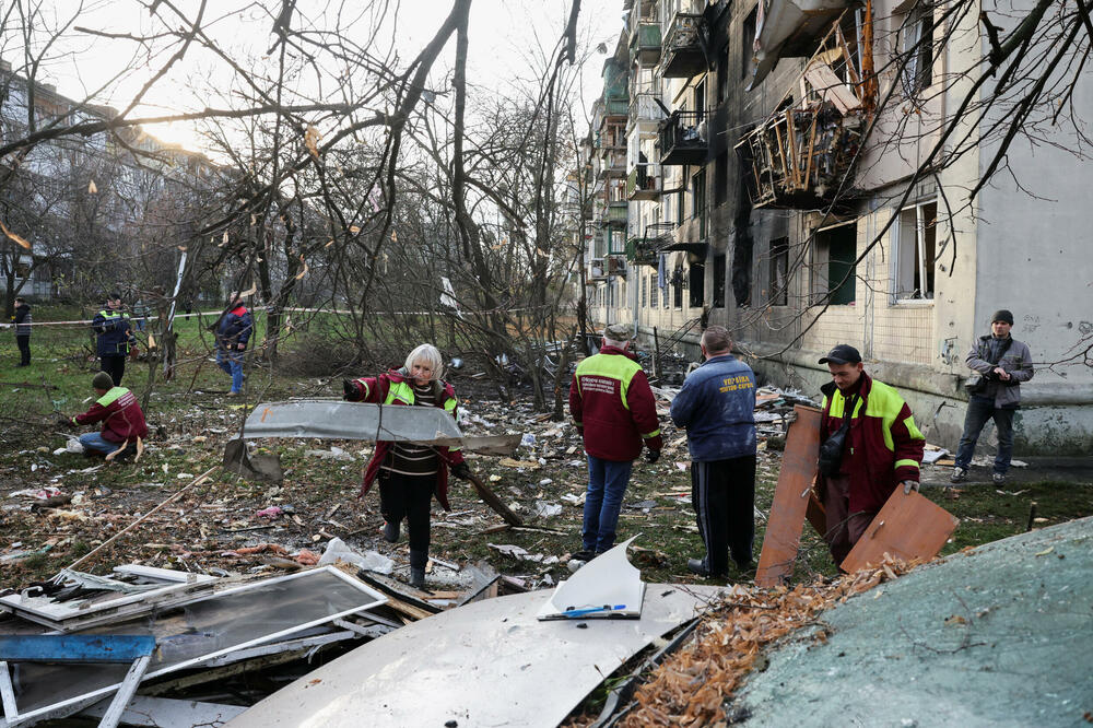 <p>Predsjednik Ukrajine je optužio Rusiju za "proračunati napad, osmišljen da nanese maksimalnu štetu civilnom stanovništvu i ošteti civilnu infrastrukturu"</p>