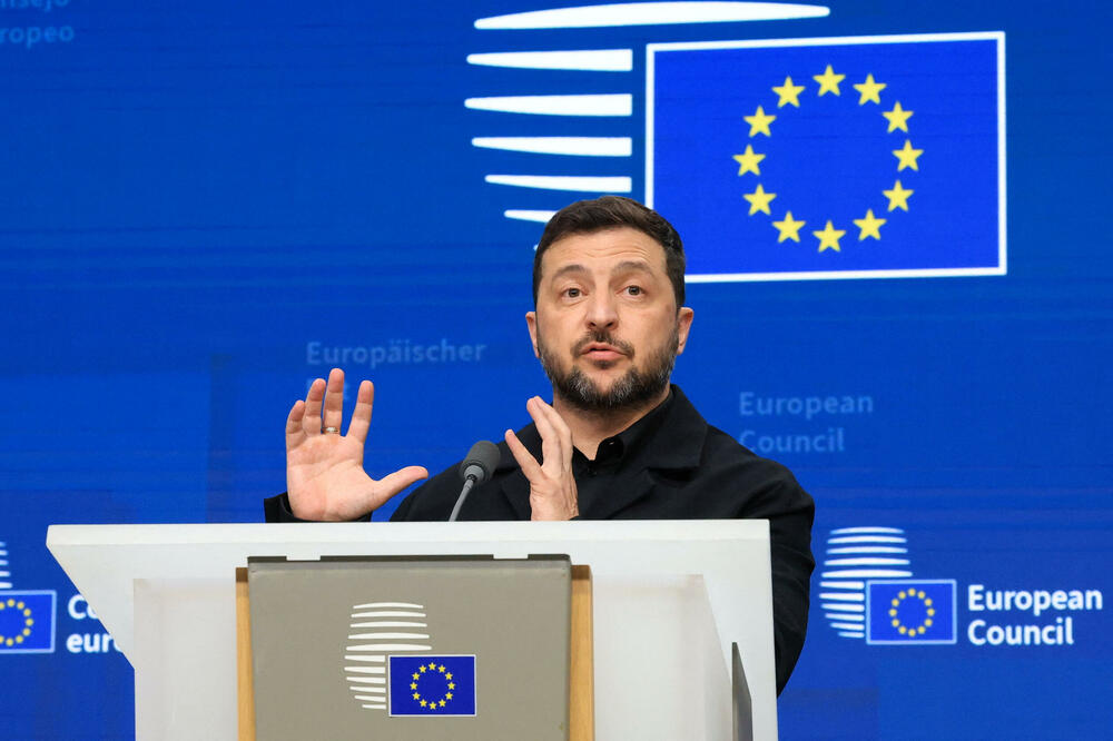 Zelenski na samitu lidera EU u Briselu 23. oktobra, Foto: REUTERS