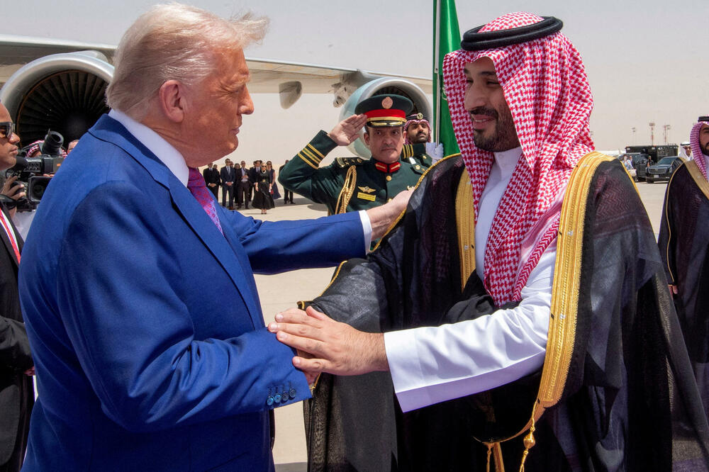 Tramp i Mohamed bin Salman u Rijadu 13. maja 2025., Foto: Rojters