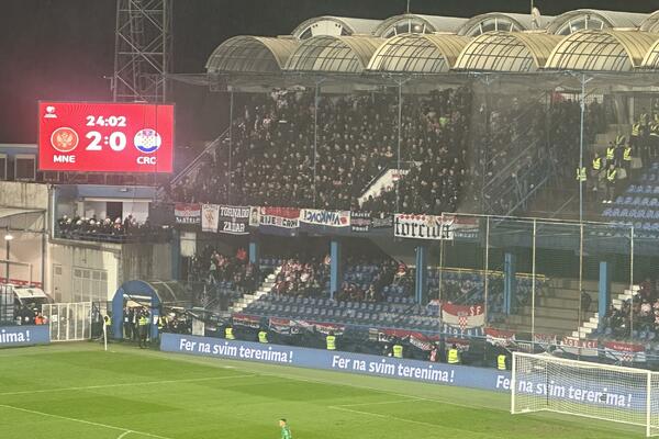 Primitivizam u Podgorici: Znaju li uopće ti hrvatski "navijači"...