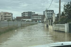 Nevrijeme u Ulcinju, palo oko 90 litara kiše po metru kvadratnom:...