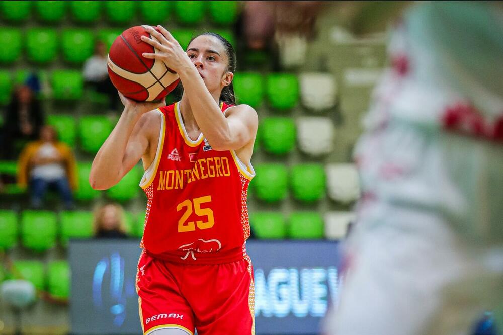 Marija Leković na večerašnjem meču, Foto: FIBA