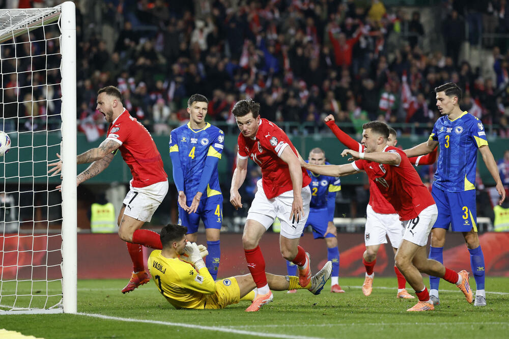 Gregorič proslavlja gol, Foto: Reuters