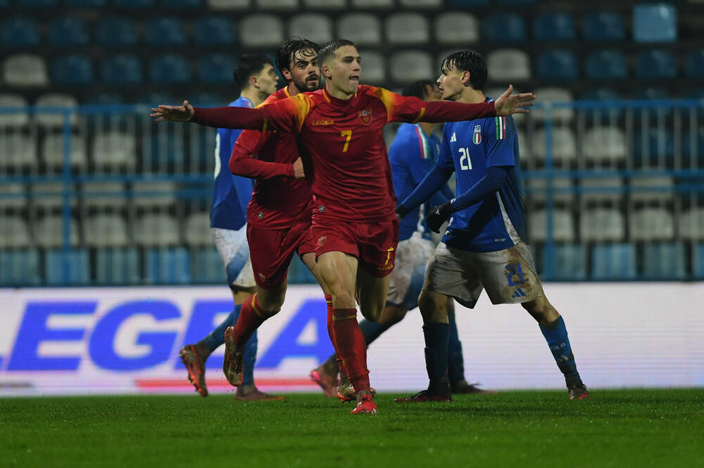 Balša Mrvaljević je doveo Crnu Goru u vođstvo, ali su Italijani bili prejaki, Foto: FSCG