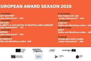European Award Season 2026 u Crnogorskoj kinoteci