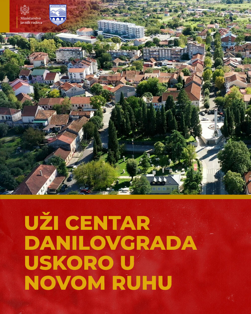 Fotografija dostavljena iz Ministarstva javnih radova