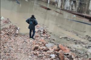 Slovinići: Zbog samovolje Jovanovića, gradilište puno vode,...
