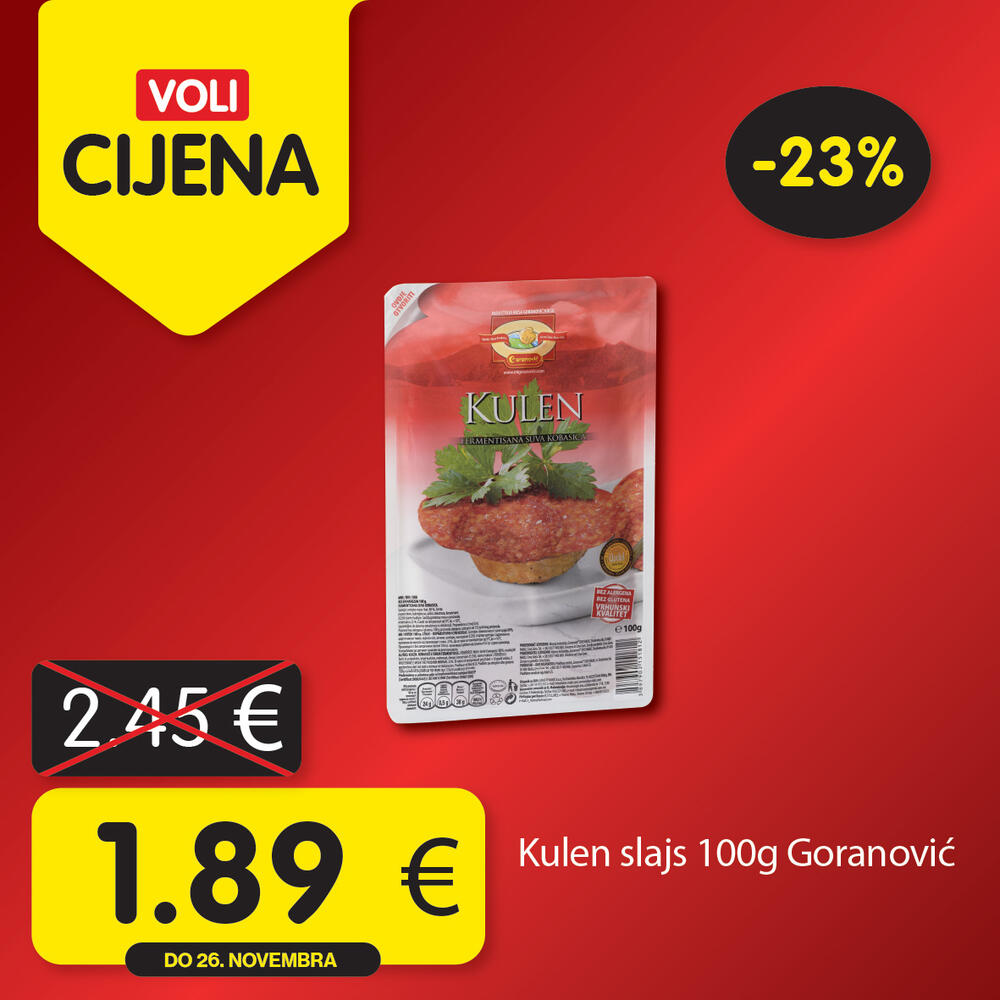 <p><em>Potražite proizvode sa specijalnom oznakom Voli cijena i uštedite vaš kućni budžet.</em></p>