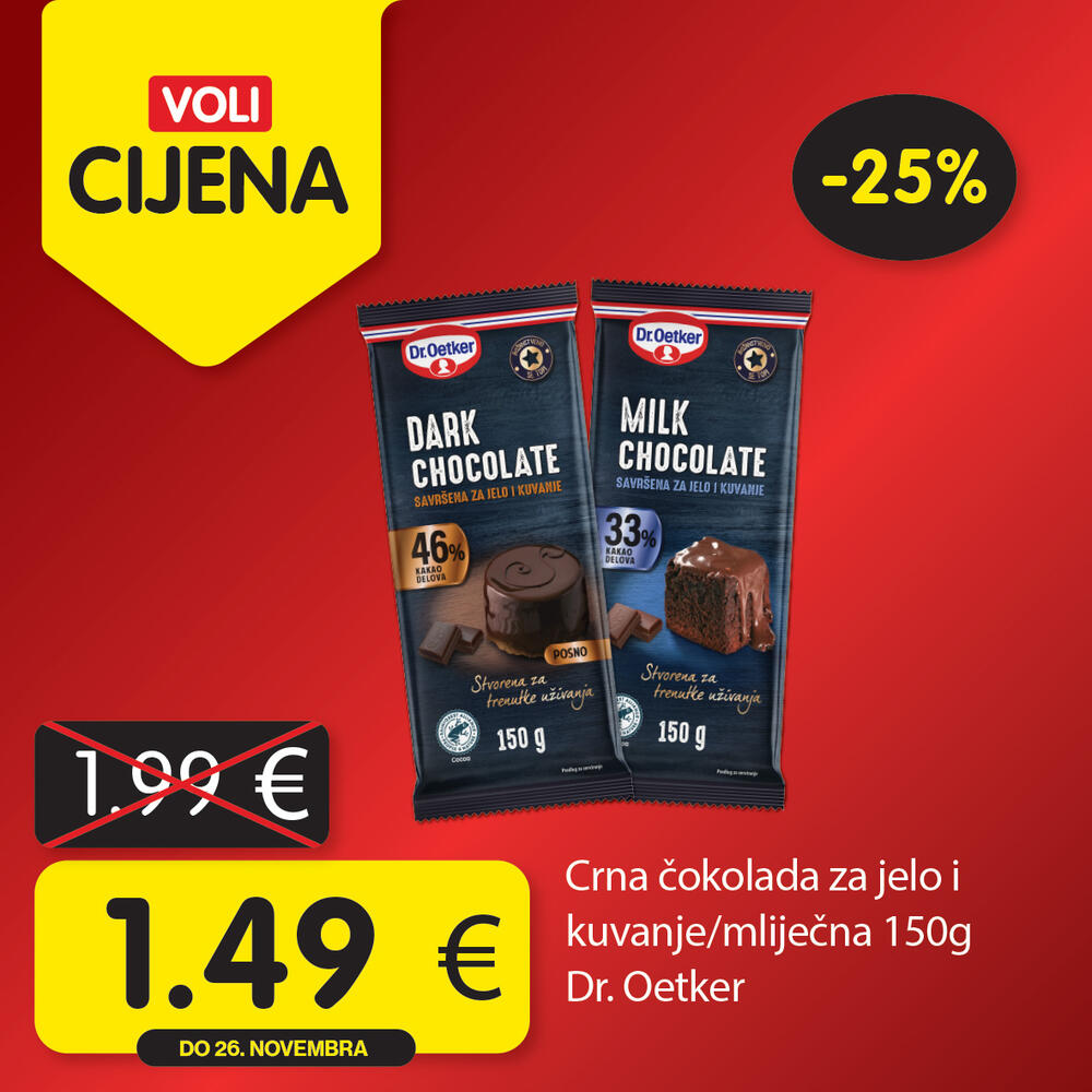 <p><em>Potražite proizvode sa specijalnom oznakom Voli cijena i uštedite vaš kućni budžet.</em></p>