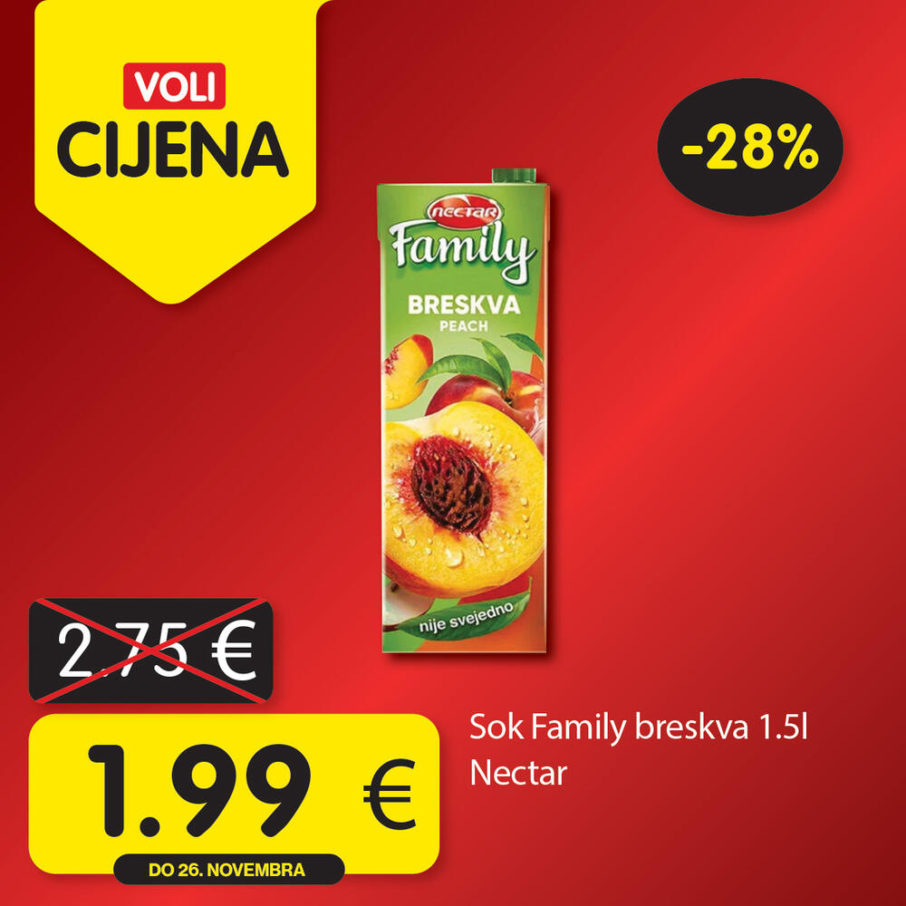 <p><em>Potražite proizvode sa specijalnom oznakom Voli cijena i uštedite vaš kućni budžet.</em></p>