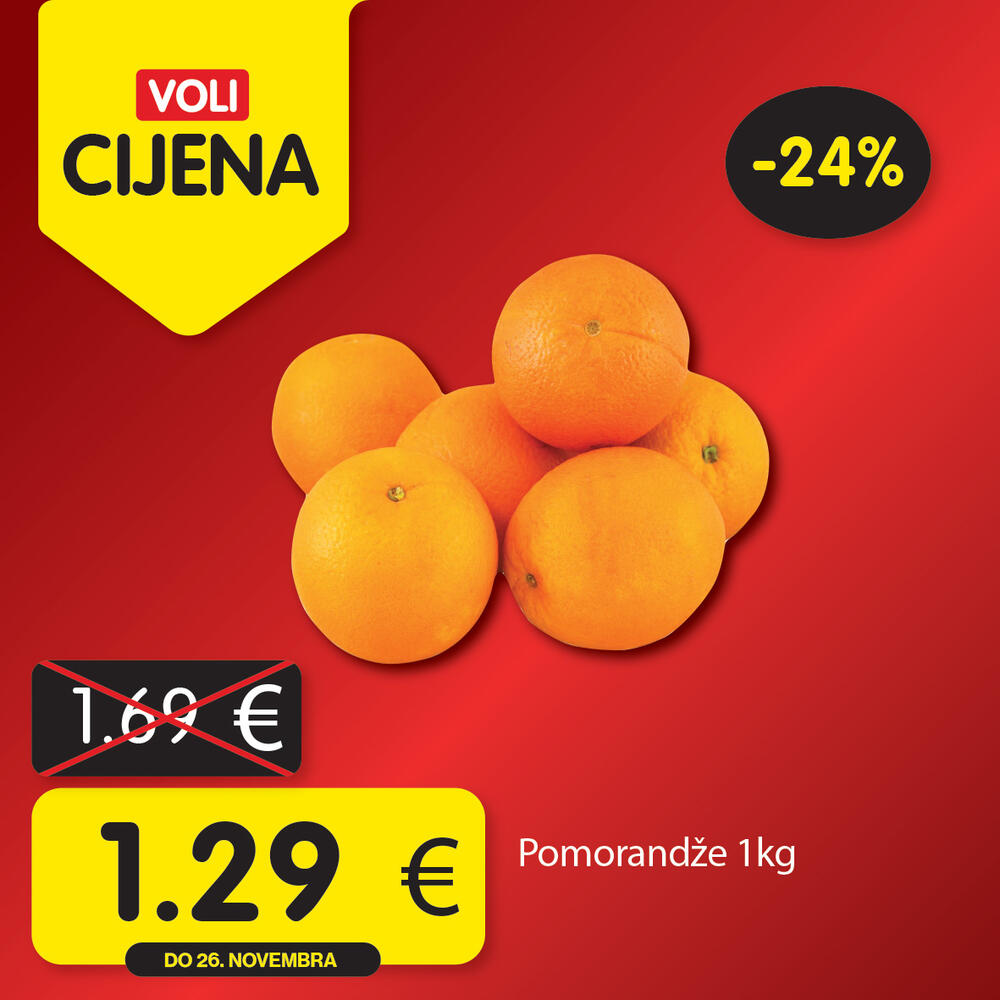 <p><em>Potražite proizvode sa specijalnom oznakom Voli cijena i uštedite vaš kućni budžet.</em></p>