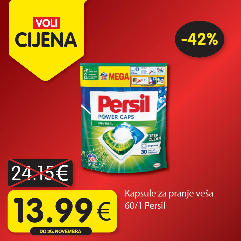 <p><em>Potražite proizvode sa specijalnom oznakom Voli cijena i uštedite vaš kućni budžet.</em></p>
