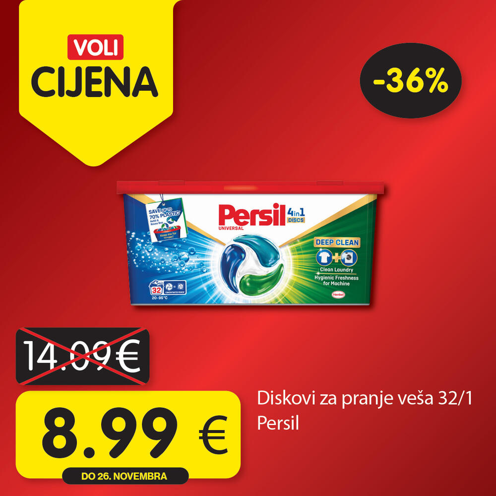 <p><em>Potražite proizvode sa specijalnom oznakom Voli cijena i uštedite vaš kućni budžet.</em></p>