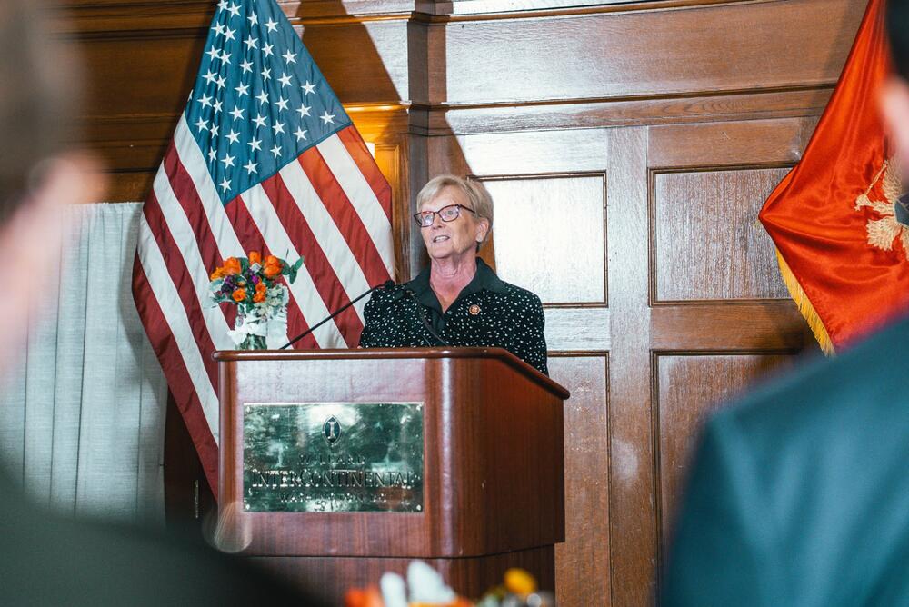 <p>Milatović je govorio u Vašingtonu, na svečanosti povodom 120 godina diplomatskih odnosa Crne Gore i SAD</p>