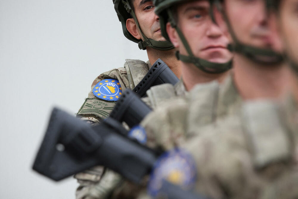 Pripadnici EUFOR-a u bazi kod Sarajeva