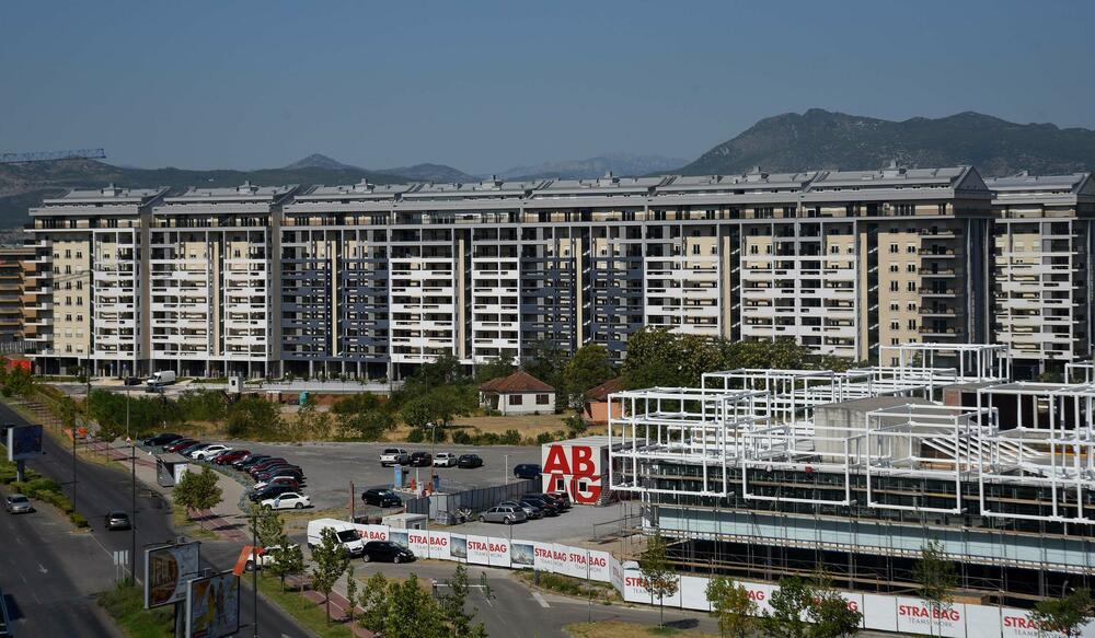 Pogled na Master kvart u Podgorici