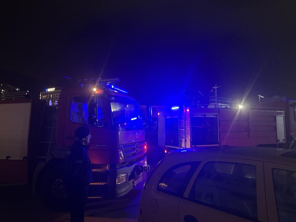 požar Stari grad Budva