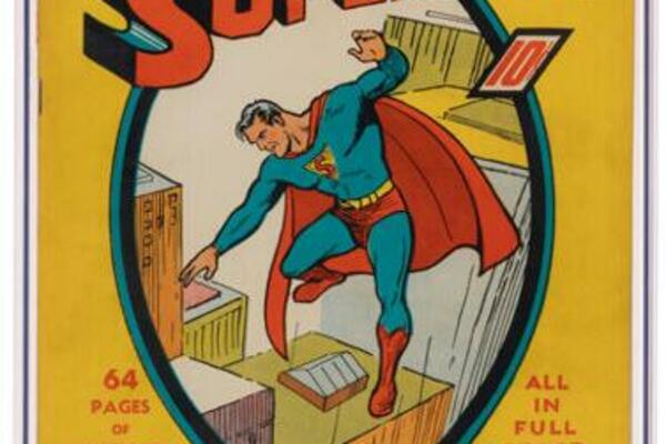 Supermen strip prodat za rekordnih 7,9 miliona eura