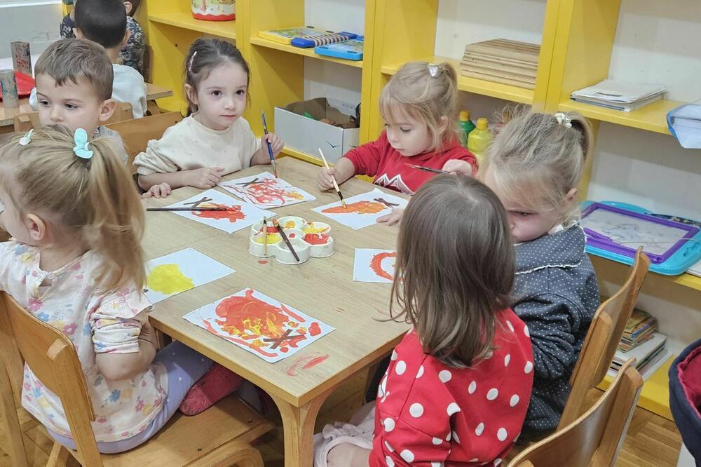 Najmlađi u vrtiću “Ciciban” o prirodi su učili kroz crtanje, Foto: Damira Kalač