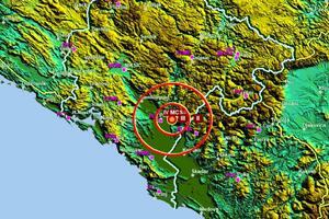 Slabiji zemljotres kod Podgorice