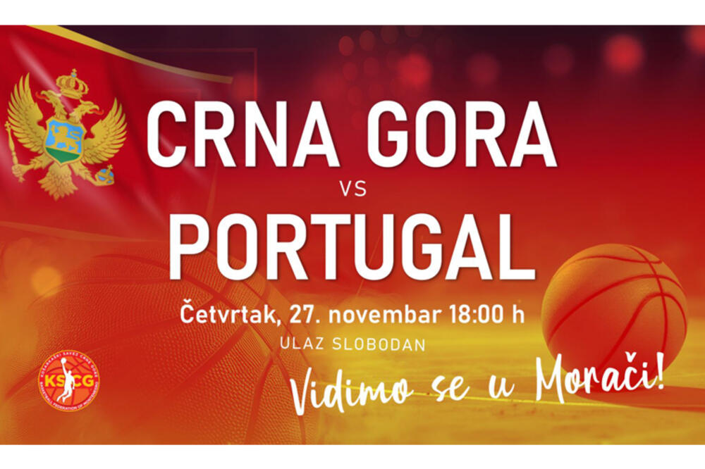 Foto: Košarkaška reprezentacija Crne Gore