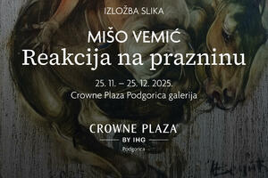 „Reakcija na prazninu” Miša Vemića u Podgorici