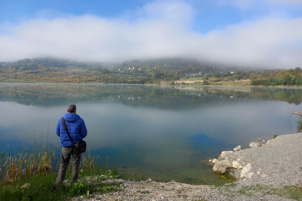 Voda otiče u Vezišnicu: Borovičko jezero, Foto: Goran Malidžan