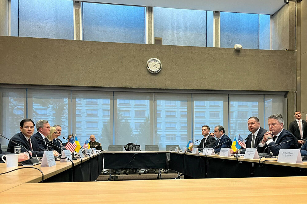 Sa sastanka ukrajinske i američke delegacije u Ženevi u nedjelju, Foto: Rojters