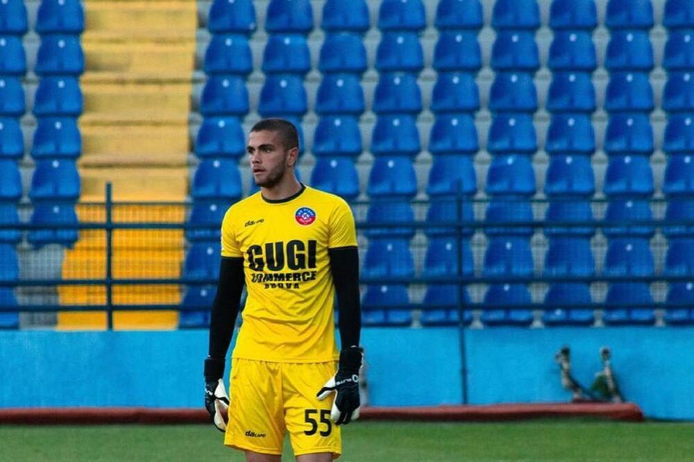 Lazar Baltić iz perioda kada je branio za Rudar, Foto: FK Rudar