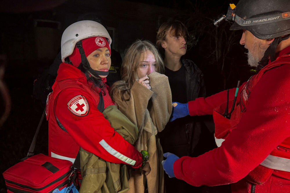 Detalj nakon ruskog napada na grad Harkov, Foto: Reuters
