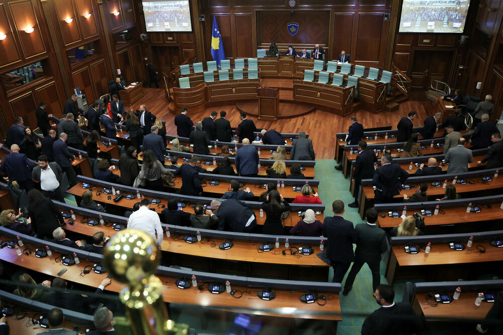 Detalj iz kosovskog parlamenta, Foto: REUTERS
