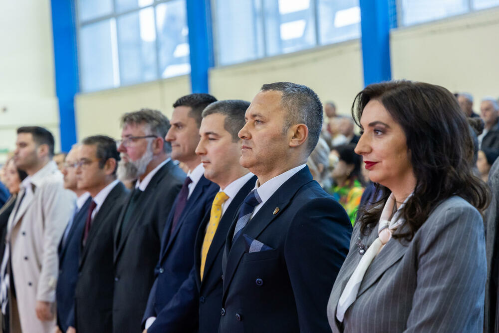 <p>U Danilovgradu održana ceremonija dodjele diploma polaznicima XVII generacije Policijske akademije</p>