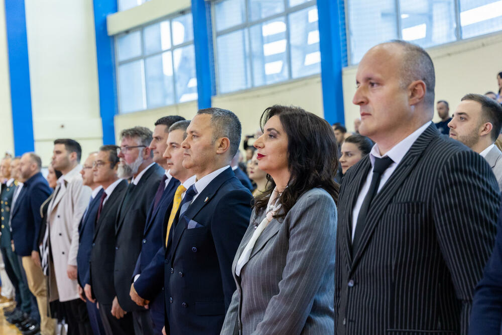 <p>U Danilovgradu održana ceremonija dodjele diploma polaznicima XVII generacije Policijske akademije</p>