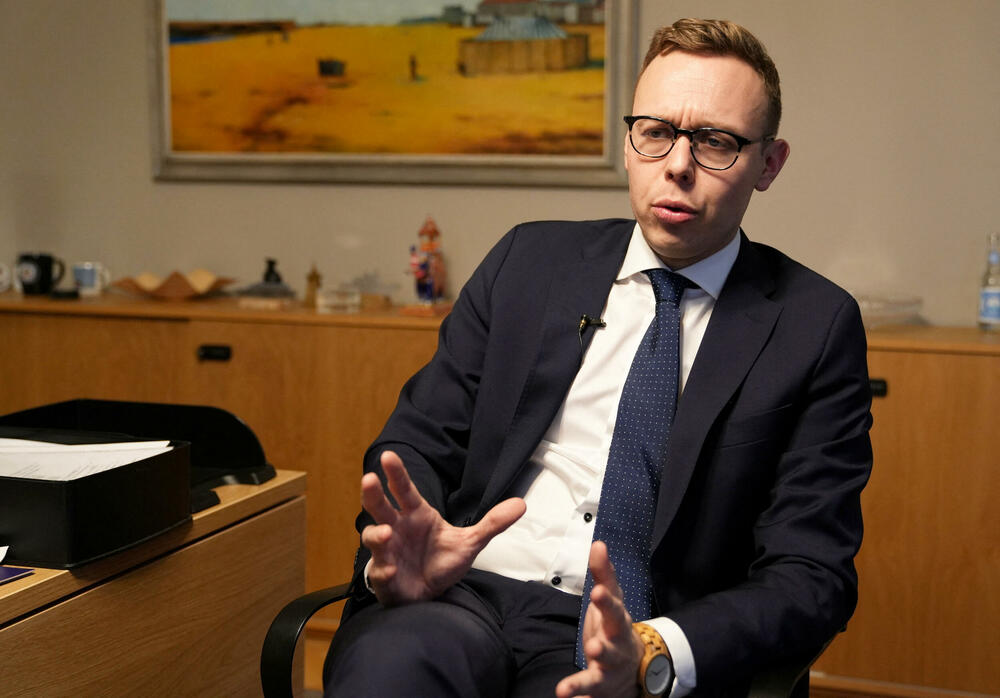 Ministar zapošljavanja Matijas Martinen