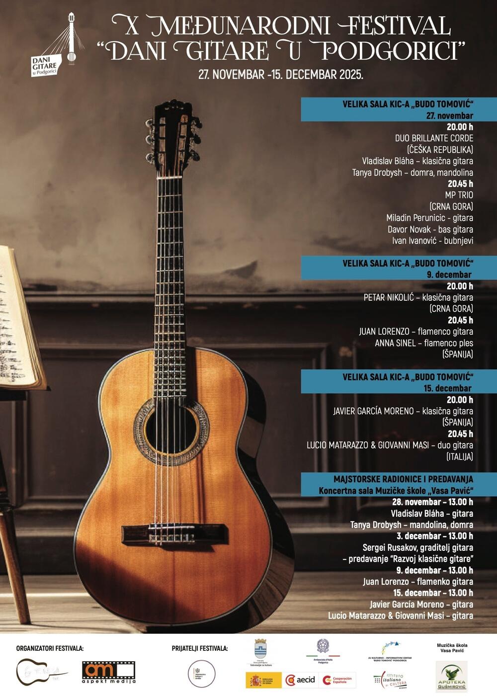 Dani gitare u Podgorici