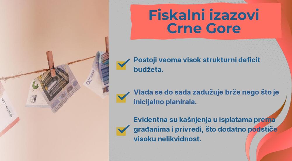<p>Predsjednik je ukazao i da je nastao vrlo veliki strukturni deficit budžeta, kao i da će ukoliko se ne poveća ekonomski rast biti nužno uvođenje novih poreza za punjenje državne kase</p>