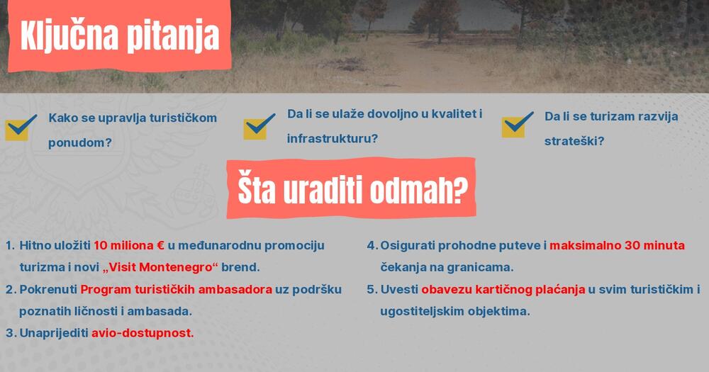 <p>Predsjednik je ukazao i da je nastao vrlo veliki strukturni deficit budžeta, kao i da će ukoliko se ne poveća ekonomski rast biti nužno uvođenje novih poreza za punjenje državne kase</p>
